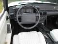 1993 Vibrant White Ford Mustang LX 5.0 Convertible  photo #3