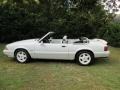 1993 Vibrant White Ford Mustang LX 5.0 Convertible  photo #9