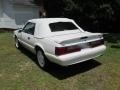 1993 Vibrant White Ford Mustang LX 5.0 Convertible  photo #11