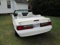 1993 Vibrant White Ford Mustang LX 5.0 Convertible  photo #12