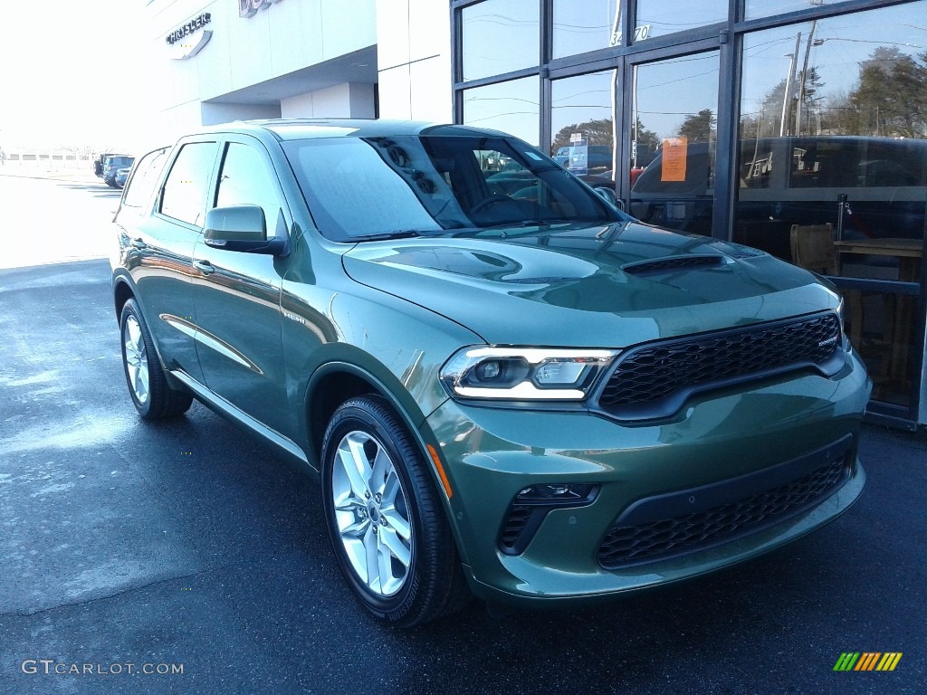 2021 Durango R/T AWD - F8 Green / Black photo #5