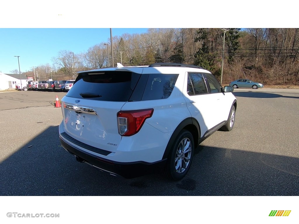 2021 Explorer XLT 4WD - Oxford White / Ebony photo #7