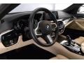 Canberra Beige/Black Dashboard Photo for 2018 BMW 5 Series #140761879