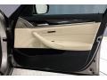 Canberra Beige/Black 2018 BMW 5 Series 530i Sedan Door Panel