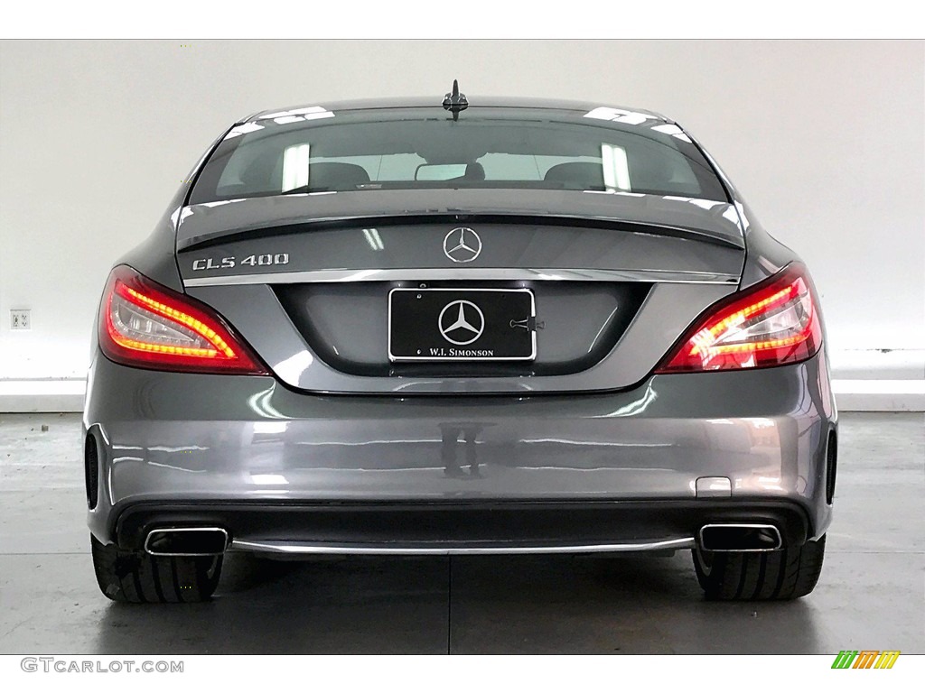 2016 CLS 400 Coupe - Selenite Grey Metallic / Black photo #3