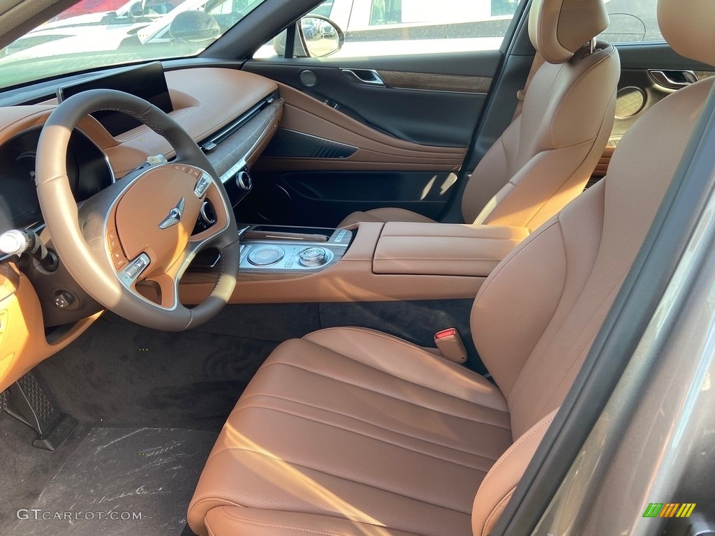 Brown Interior 2021 Genesis G80 2.5T Photo #140762398