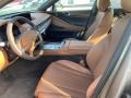 Brown Front Seat Photo for 2021 Genesis G80 #140762398