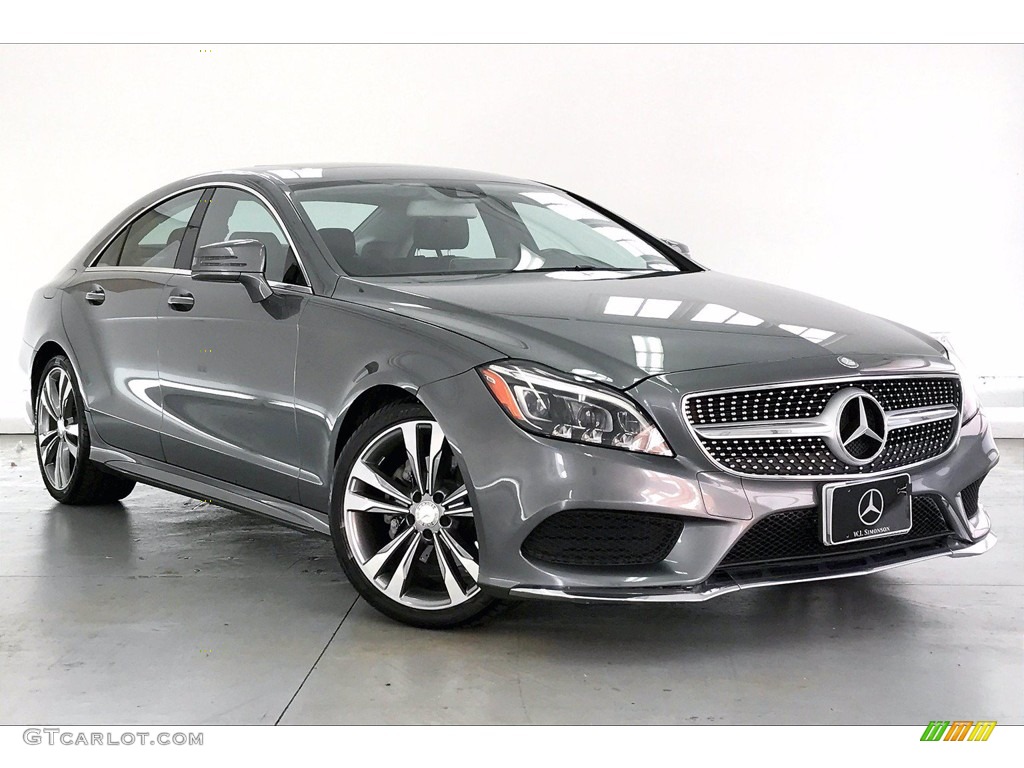 Selenite Grey Metallic 2016 Mercedes-Benz CLS 400 Coupe Exterior Photo #140762530