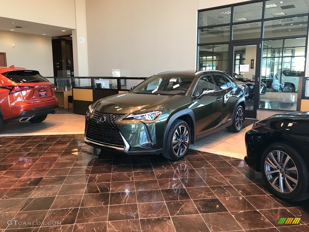 Nori Green Pearl 2021 Lexus UX 250h AWD Exterior Photo #140763312