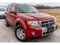 Sangria Red Metallic 2011 Ford Escape Limited V6