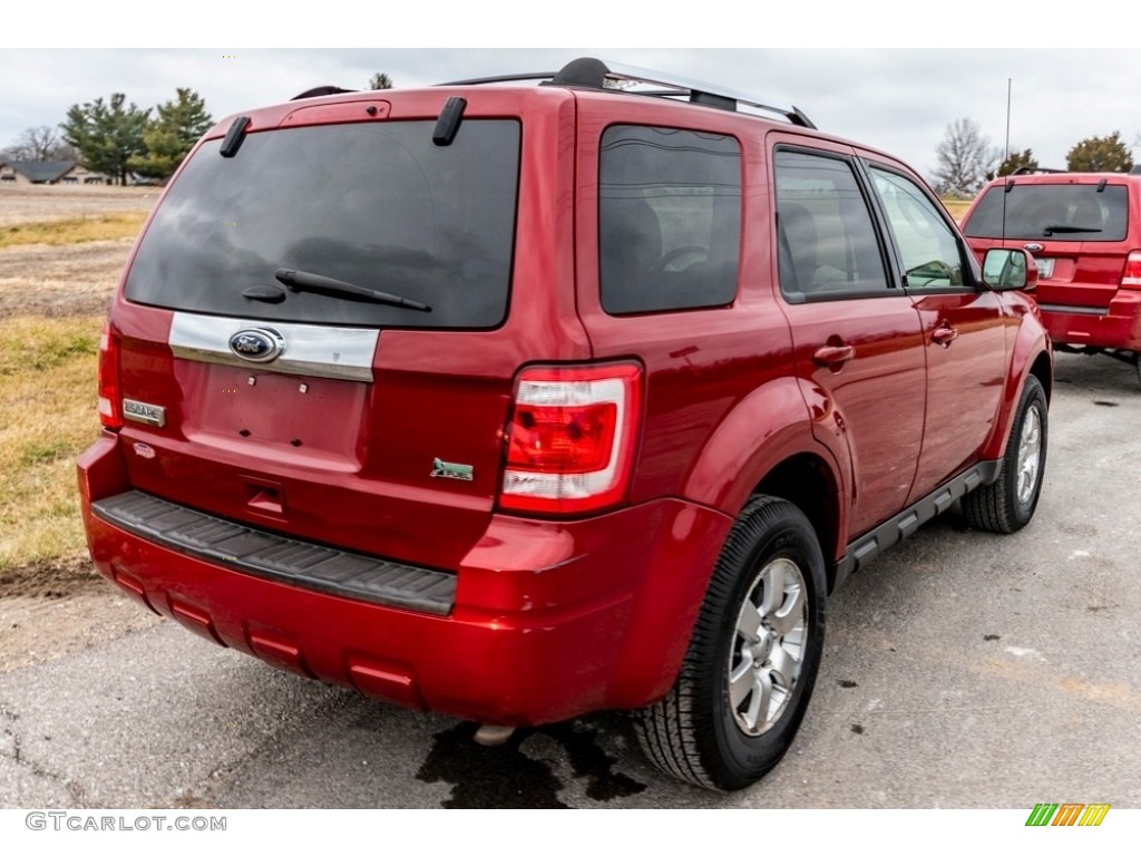 2011 Escape Limited V6 - Sangria Red Metallic / Camel photo #4