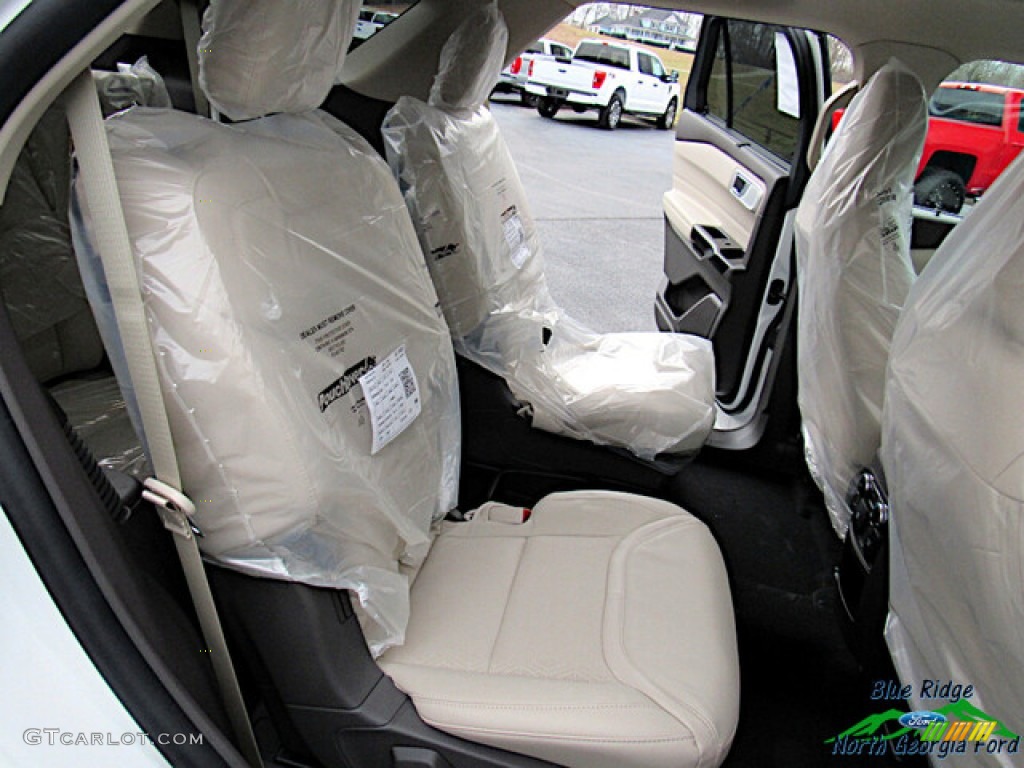 2021 Explorer Platinum 4WD - Star White Metallic Tri-Coat / Sandstone photo #13