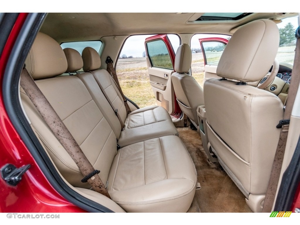 2011 Escape Limited V6 - Sangria Red Metallic / Camel photo #23