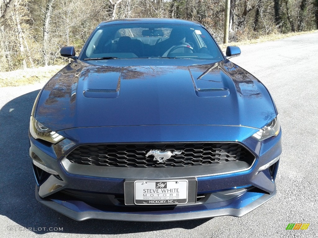 2020 Mustang EcoBoost Fastback - Kona Blue / Ebony photo #4