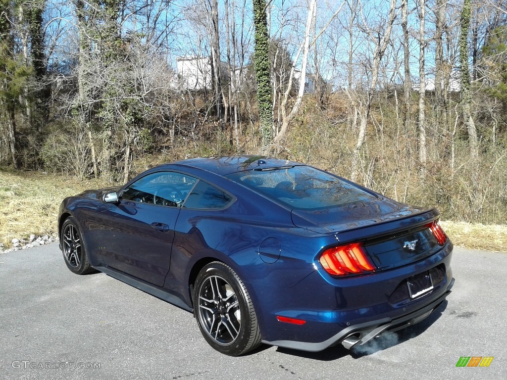 2020 Mustang EcoBoost Fastback - Kona Blue / Ebony photo #9