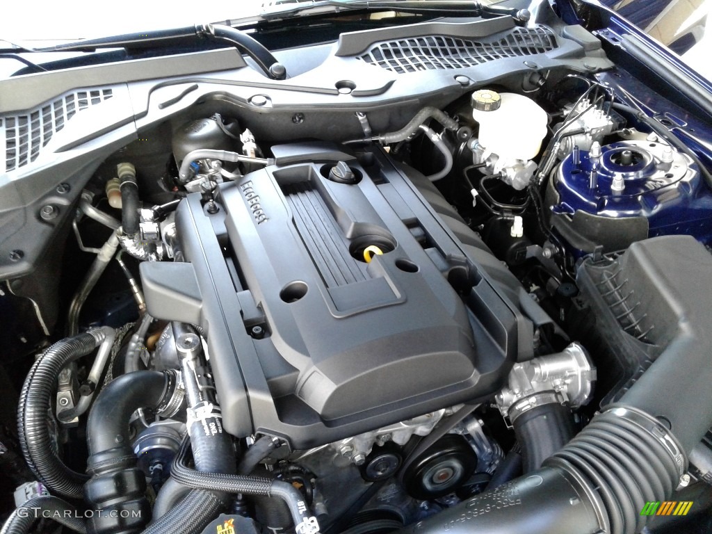 2020 Mustang EcoBoost Fastback - Kona Blue / Ebony photo #10