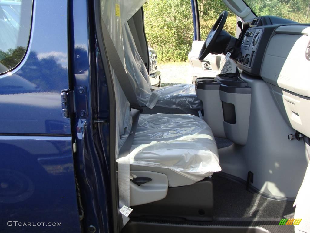 2009 E Series Van E350 Super Duty XL Extended Passenger - Dark Blue Pearl / Medium Flint photo #14
