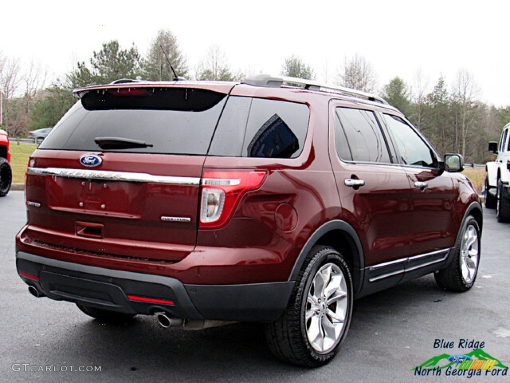 2015 Explorer Limited - Bronze Fire / Medium Light Stone photo #5