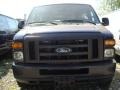 2009 Dark Blue Pearl Ford E Series Van E350 Super Duty XL Extended Passenger  photo #2