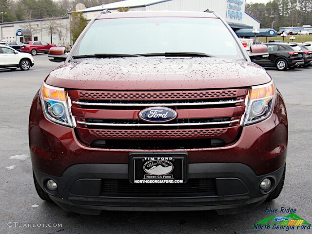 2015 Explorer Limited - Bronze Fire / Medium Light Stone photo #8