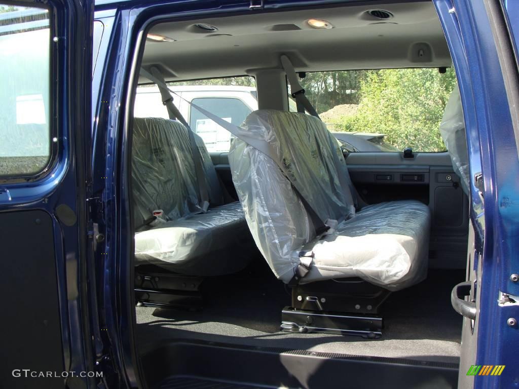 2009 E Series Van E350 Super Duty XL Extended Passenger - Dark Blue Pearl / Medium Flint photo #15