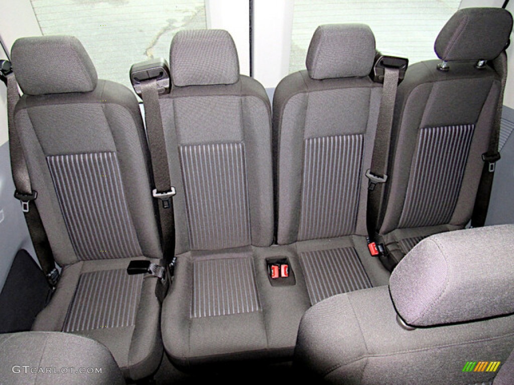 Charcoal Black Interior 2017 Ford Transit Wagon XLT 350 MR Long Photo #140767552
