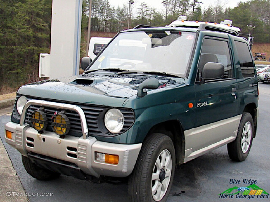 Dark Green 1995 Mitsubishi Pajero Mini VR-II 4x4 Exterior Photo #140767942