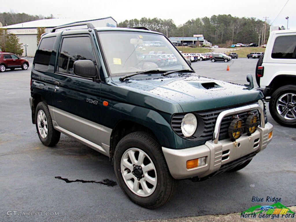 Dark Green 1995 Mitsubishi Pajero Mini VR-II 4x4 Exterior Photo #140768047