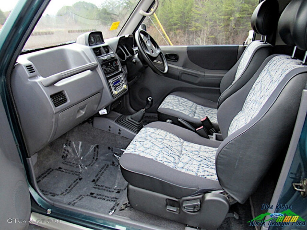 Gray Interior 1995 Mitsubishi Pajero Mini VR-II 4x4 Photo #140768071