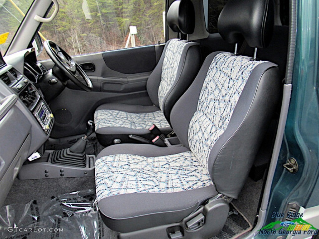 Gray Interior 1995 Mitsubishi Pajero Mini VR-II 4x4 Photo #140768098