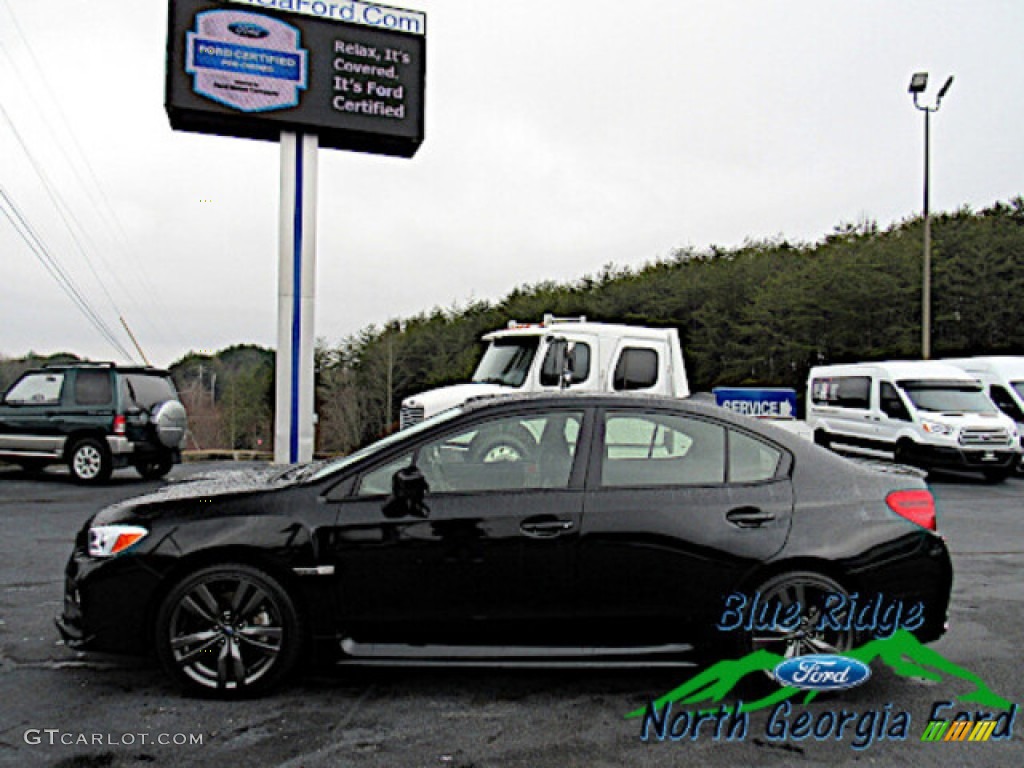 2017 WRX Premium - Crystal Black Silica / Carbon Black photo #2