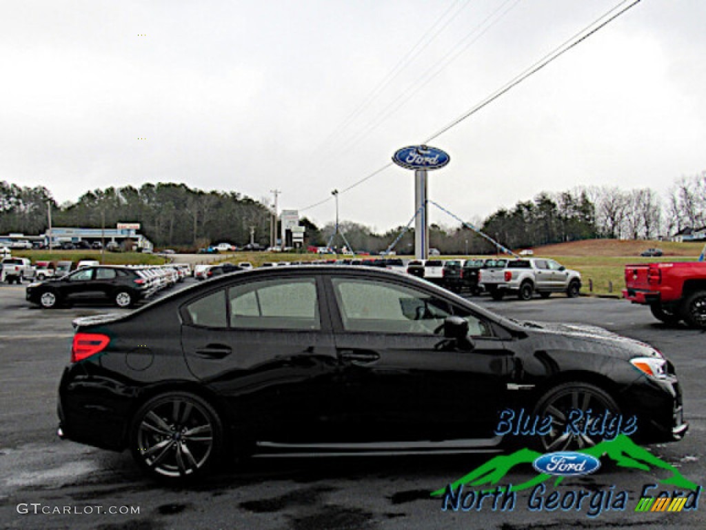 2017 WRX Premium - Crystal Black Silica / Carbon Black photo #6