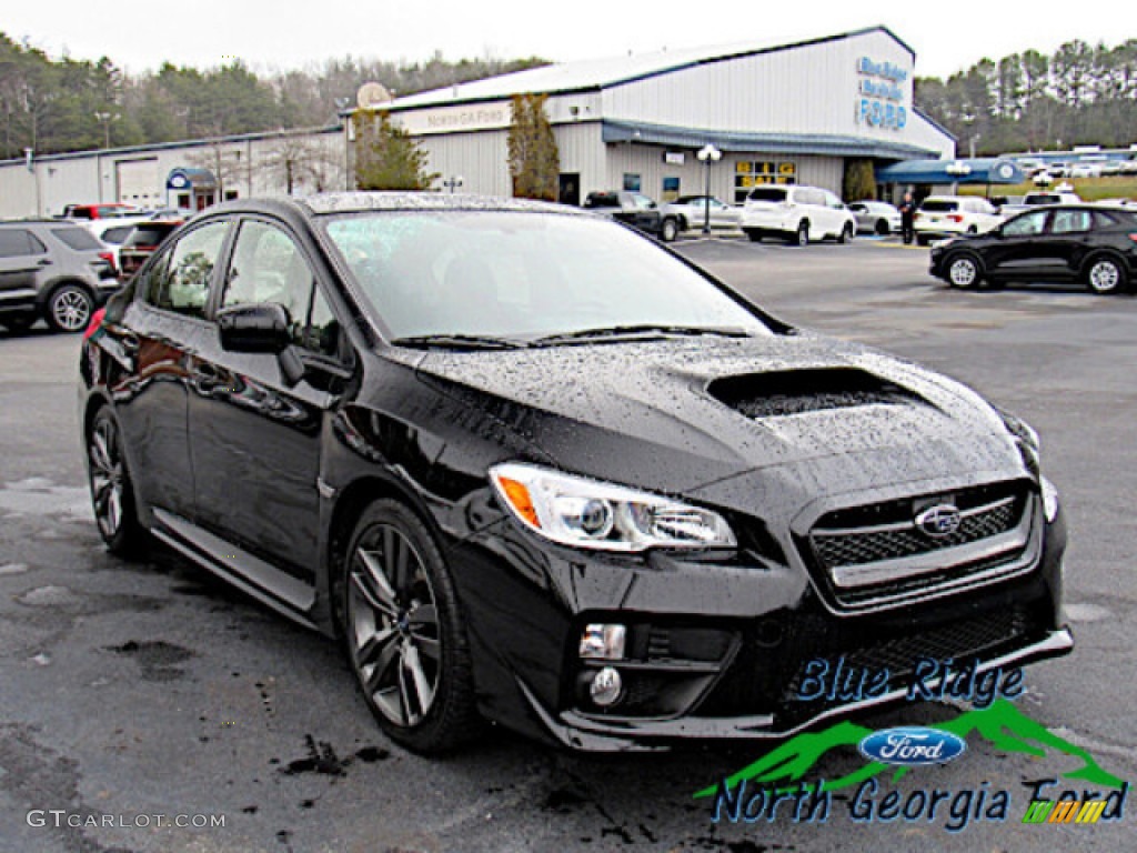 2017 WRX Premium - Crystal Black Silica / Carbon Black photo #7