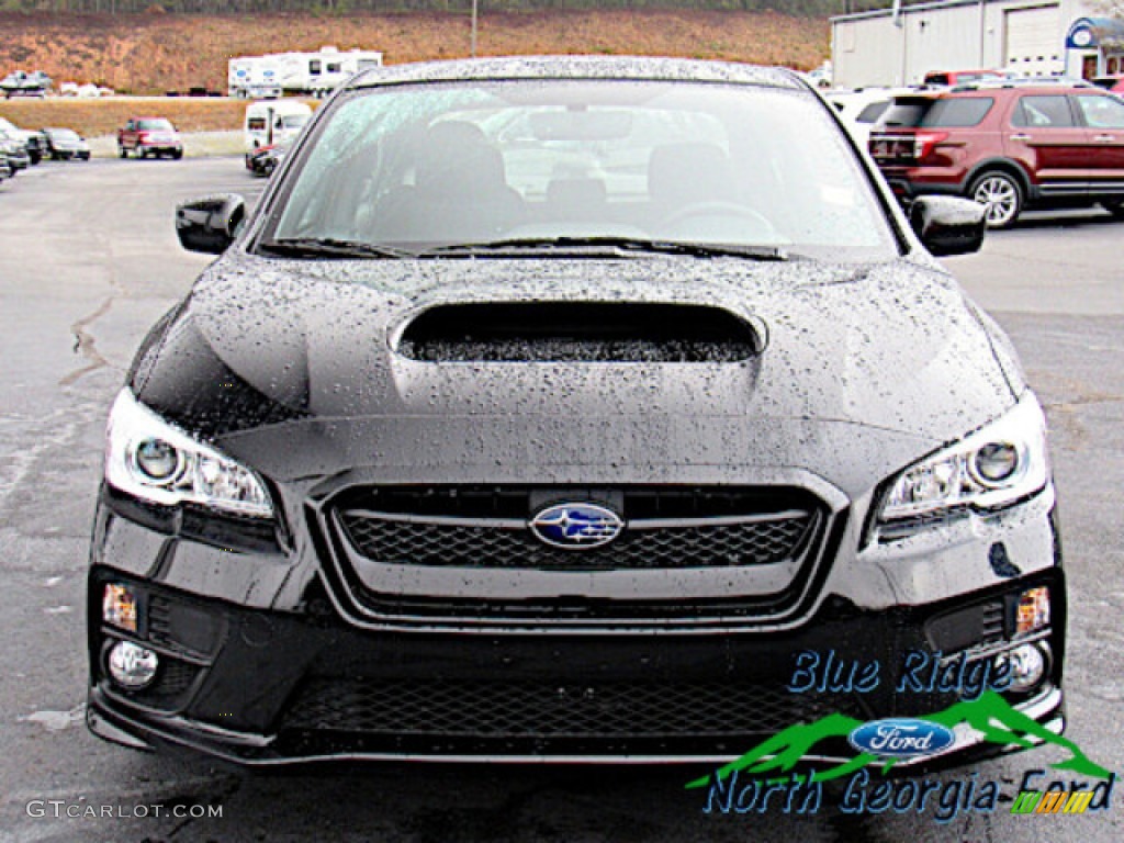 2017 WRX Premium - Crystal Black Silica / Carbon Black photo #8