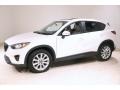 Crystal White Pearl Mica 2015 Mazda CX-5 Grand Touring AWD Exterior