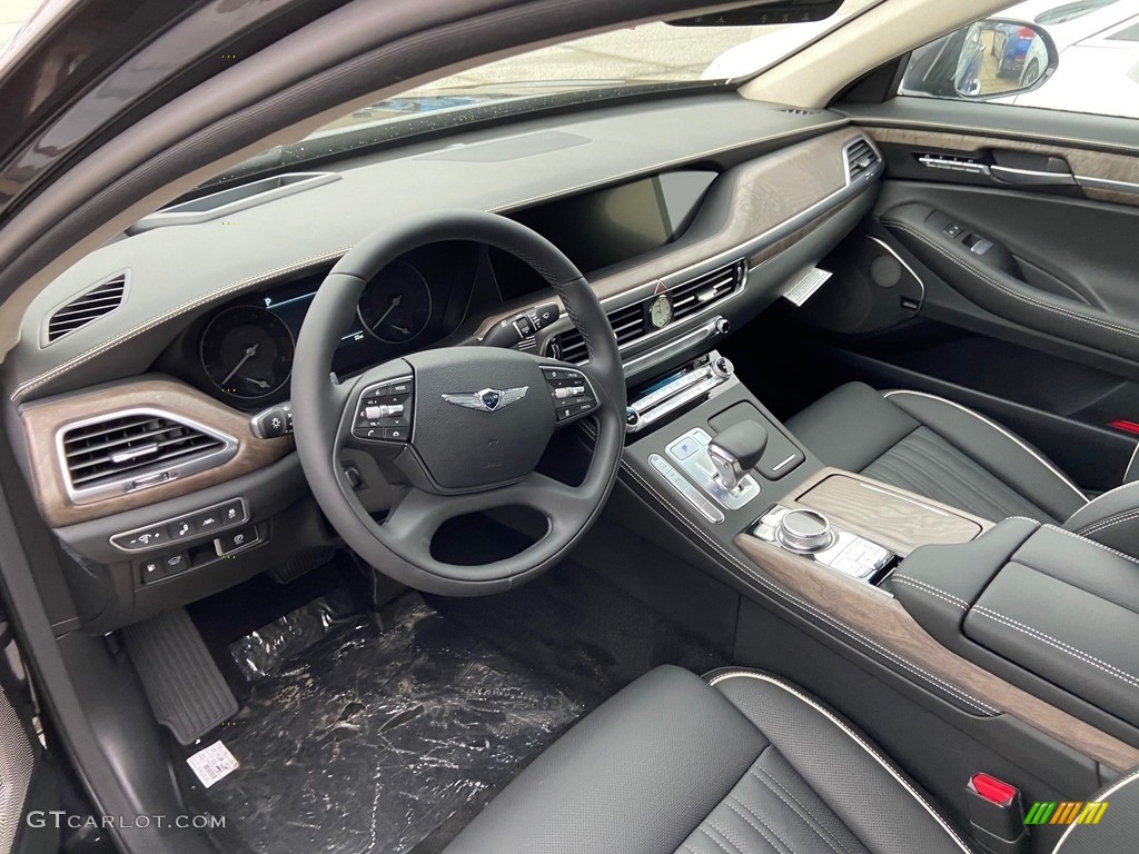 Black/Black Interior 2021 Genesis G90 5.0 AWD Photo #140769638