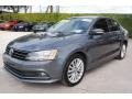 2015 Platinum Gray Metallic Volkswagen Jetta SE Sedan  photo #5