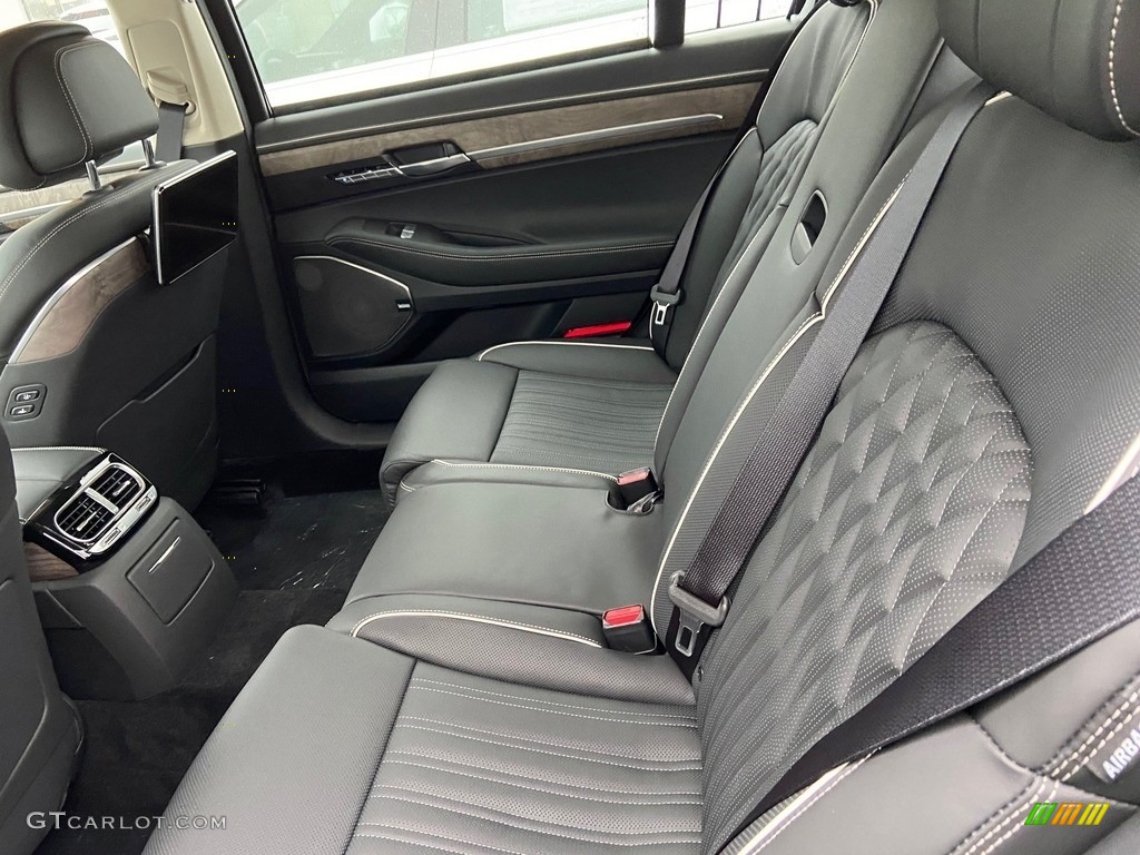 Black/Black Interior 2021 Genesis G90 5.0 AWD Photo #140769662
