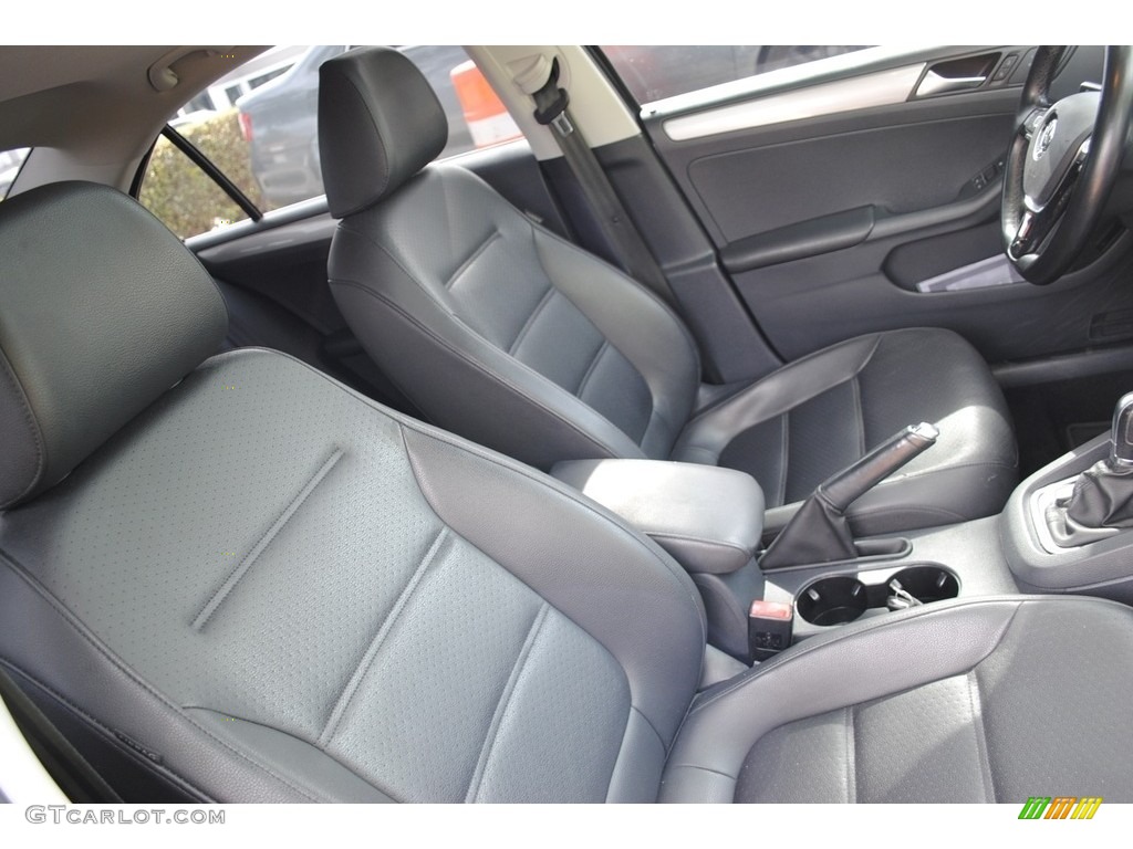 Titan Black Interior 2015 Volkswagen Jetta SE Sedan Photo #140769920