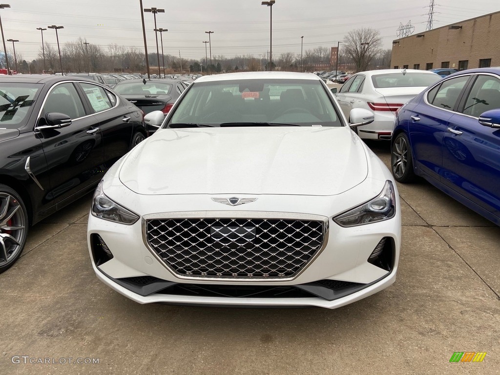 Uyuni White 2021 Genesis G70 2.0T AWD Exterior Photo #140769938