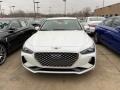 Uyuni White 2021 Genesis G70 2.0T AWD Exterior
