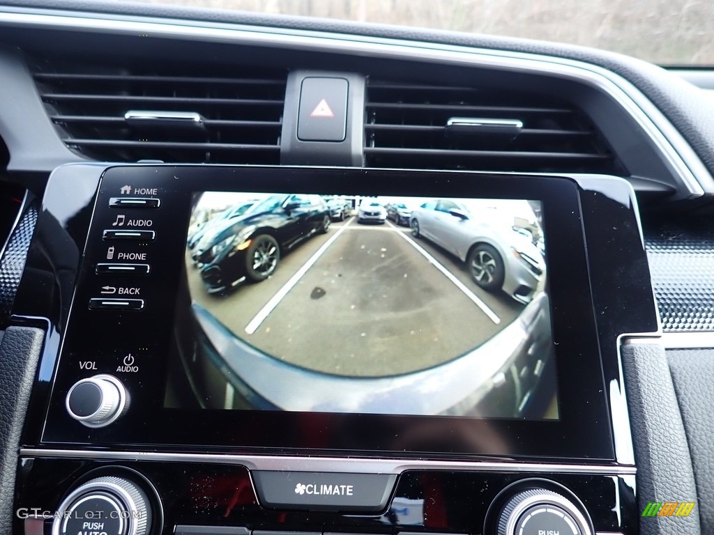 2021 Civic Sport Sedan - Modern Steel Metallic / Black photo #16