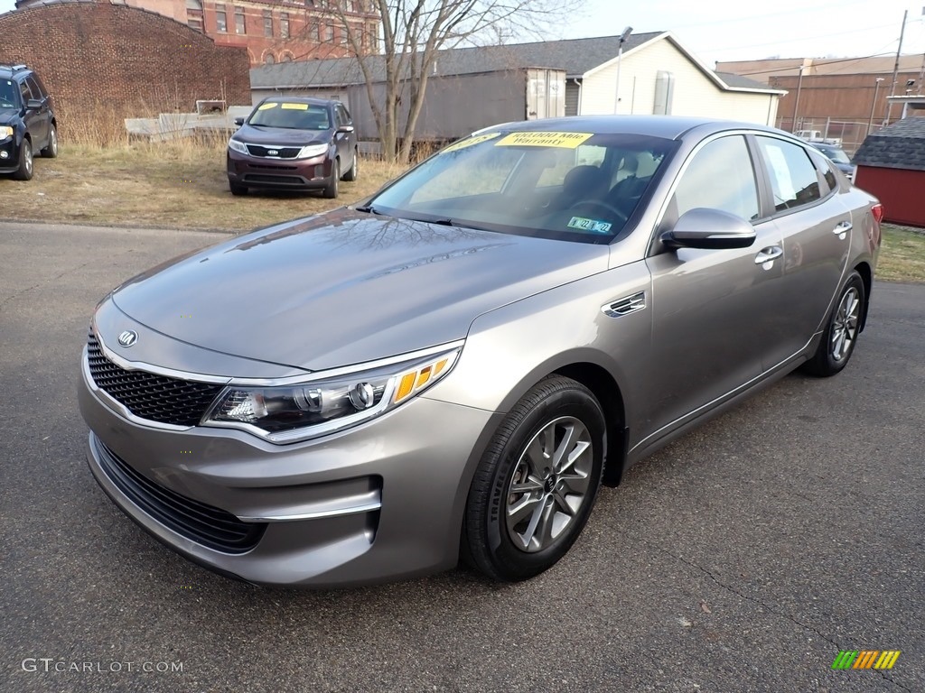 Titanium Silver 2018 Kia Optima LX 1.6T Exterior Photo #140771042