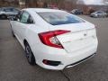 Platinum White Pearl - Civic LX Sedan Photo No. 4