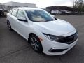 Platinum White Pearl - Civic LX Sedan Photo No. 7