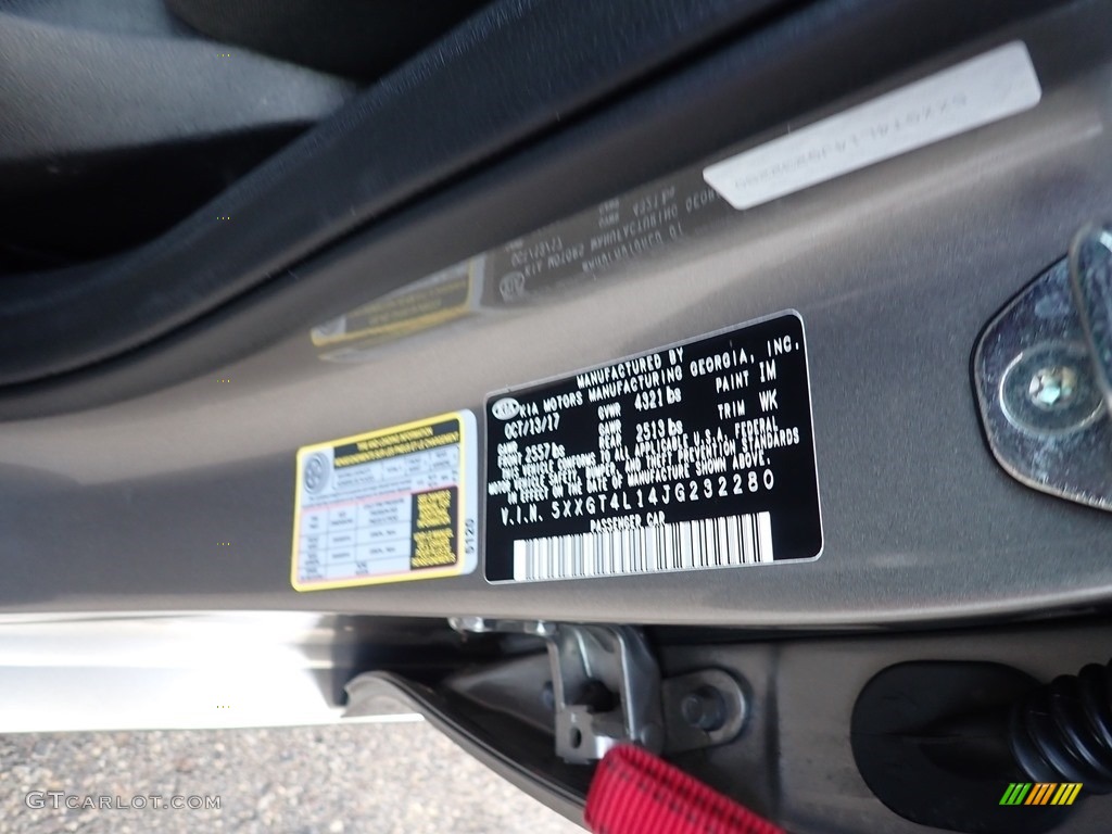 2018 Optima Color Code IM for Titanium Silver Photo #140771228