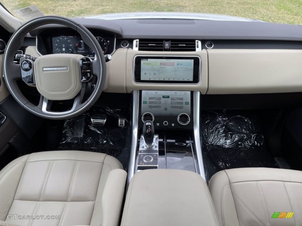 2021 Land Rover Range Rover Sport HSE Silver Edition Almond/Espresso Dashboard Photo #140771789