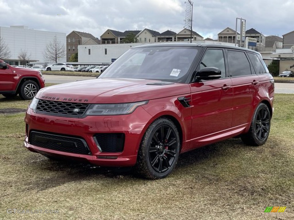 Firenze Red Metallic 2021 Land Rover Range Rover Sport HST Exterior Photo #140772071