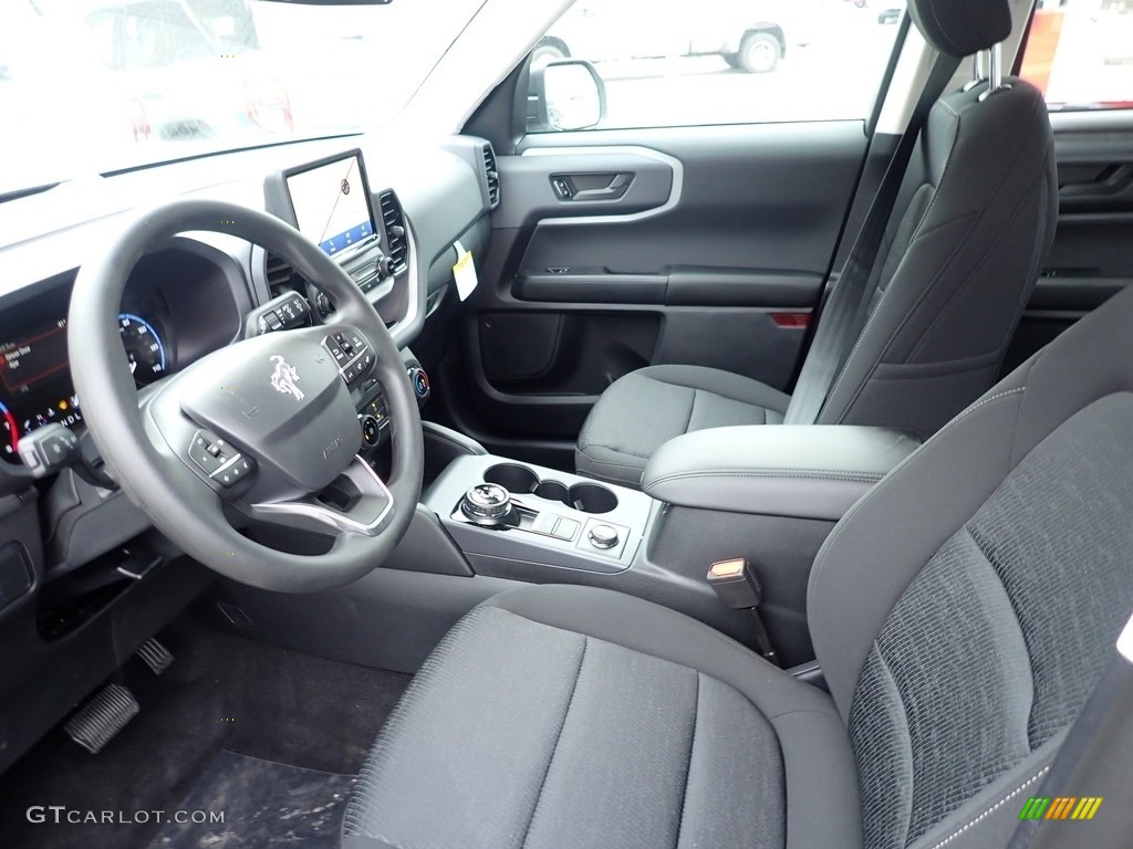 Ebony Interior 2021 Ford Bronco Sport Base 4x4 Photo #140772104