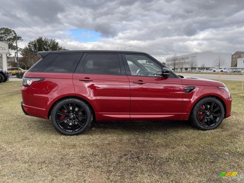 Firenze Red Metallic 2021 Land Rover Range Rover Sport HST Exterior Photo #140772203